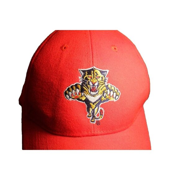 Florida Panthers Snapback Hat NHL Hockey Adjustable Cap Logo Red Office Depot - Picture 2 of 7